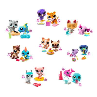 Littlest Pet Shop 2 zvířátka