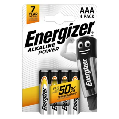 Energizer Alkaline Power AAA 4 pack