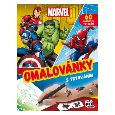 Omalovánky s tetováním Marvel