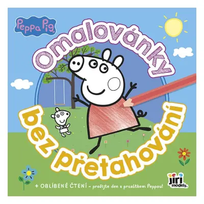 Omalovánky bez přetahování Prasátko Peppa