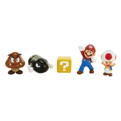 Sada 5 figurek Super Mario 6 cm