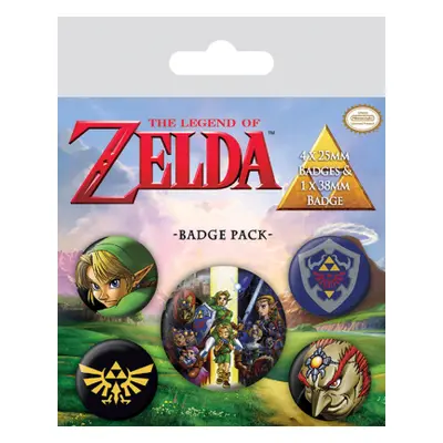 Set odznaků Zelda