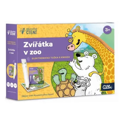 Kouzelné čtení CZ Albi tužka 2.0 + Zvířátka v zoo