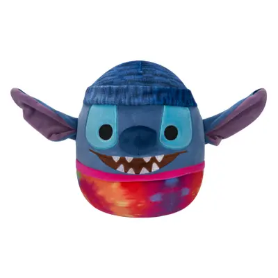 Plyšový mazlíček Squishmallows Disney Stitch v čepici a tričku