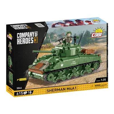 Sherman M4A1, 1:35, 615 k, 1 figurka