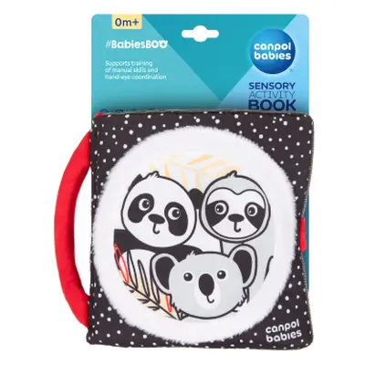 Canpol babies Senzorická knížka panda BabiesBoo