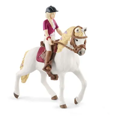 schleich® Horse Club 42540 Blondýna Sofia s pohyblivými klouby na koni