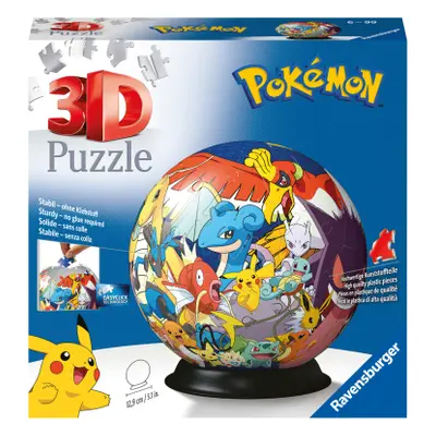 Puzzle Ball 3D Pokémon 72 dílků