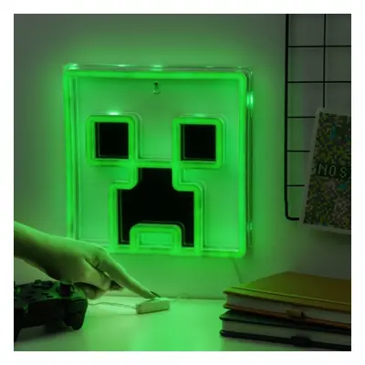 Minecraft neon světlo Creeper