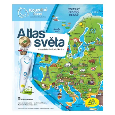 Kouzelné čtení Kniha Atlas světa