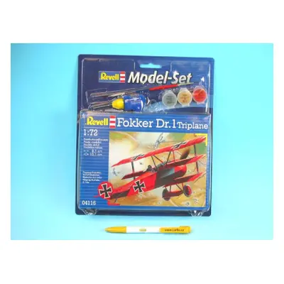 ModelSet letadlo 64116 - FOKKER DR.1Triplane