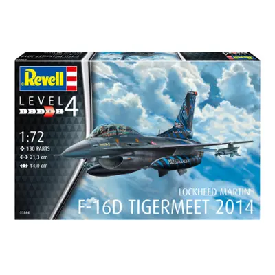 Plastic ModelKit letadlo 03844 - Lockheed Martin F-16D Tiger