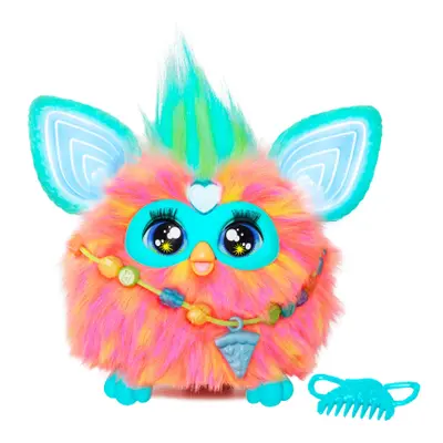 Furby plyšový interaktivní korálový CZ