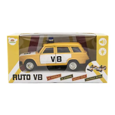 Policejní auto VB combi kov/plast 12 cm