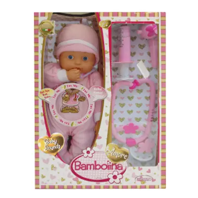 Miminko Bambolina Amore 33 cm a doktorský set