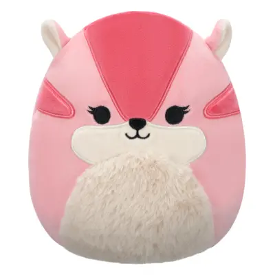 Plyšový mazlíček Squishmallows Chipmunk s chlupatým bříškem - Dianalee