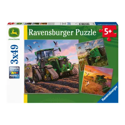 Puzzle John Deere: Hlavní sezona 3x49 dílků