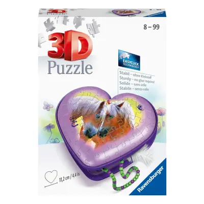 Puzzle 3D Srdce koně 54 dílků