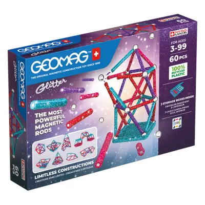 Geomag Glitter 60 dílků