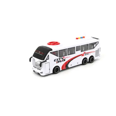 Autobus bílý 1:16