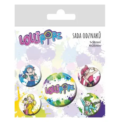 Lollipopz set odznaků