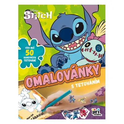 Omalovánky s tetováním Lilo & Stitch