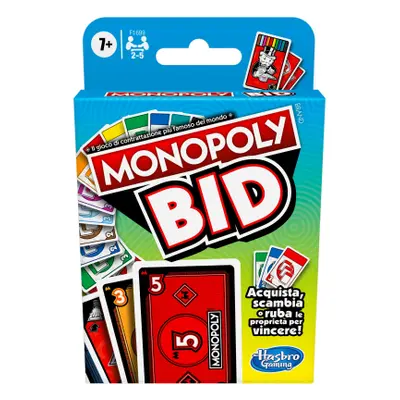 Karetní hra Monopoly Bid