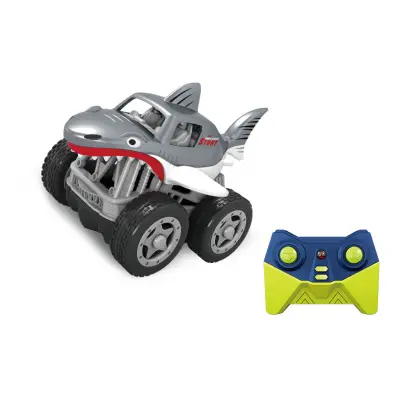 Mini auto žralok RC šedé