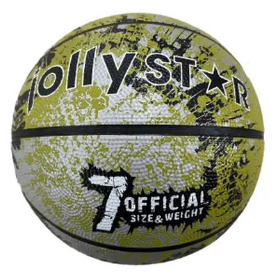 Míč basketbalový JollyStar zelený