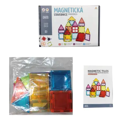 Magnetická stavebnice 26ks