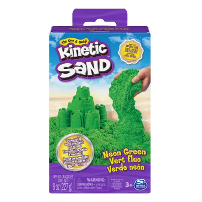 Kinetic sand barevný tekutý písek v krabici - Modrá