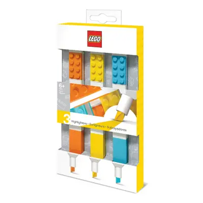 LEGO Zvýrazňovače, mix barev - 3 ks