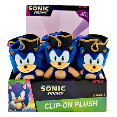 Sonic figurka – přívěsek plyšový