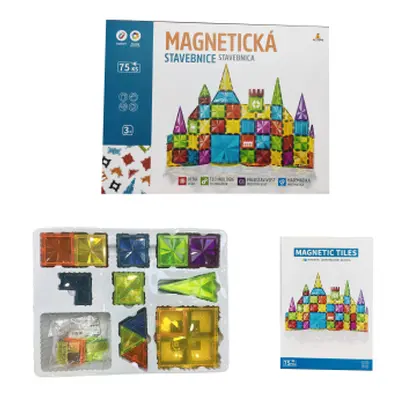 Magnetická stavebnice 75ks