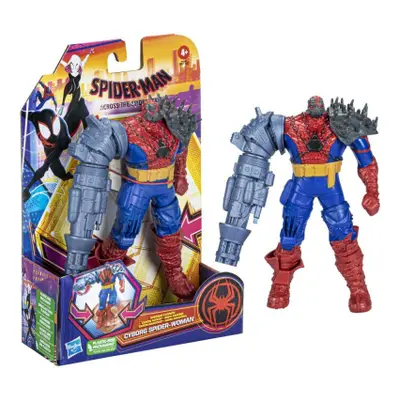 Spiderman figurka dlx 15 cm - Cyborg Spider - Woman