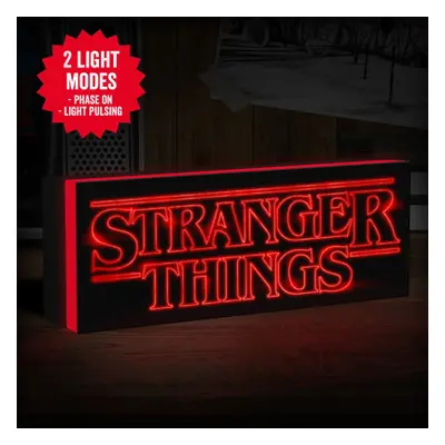 Světlo Stranger Things logo