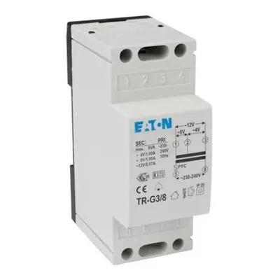 Zvonkový transformátor EATON TR-G3/8 230V/4/8/12VAC 8VA 272481