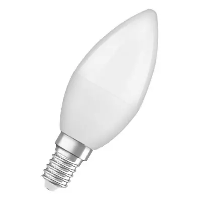 Antibakteriální LED žárovka E14 OSRAM LC CL B 5,5W (40W) neutrální bílá (4000K), svíčka