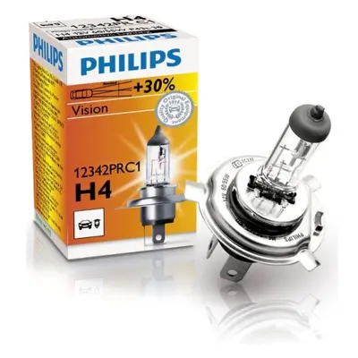 Autožárovka Philips H4 Vision 12342PRC1 60/55W 12V P43t-38 s homologací