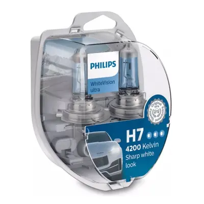 Autožárovka Philips WhiteVision ultra 12972WVUSM H7 PX26d 12V 55W s homologací