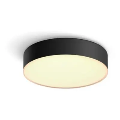 Bluetooth LED stropní svítidlo Philips Hue Enrave S 41158/30/P6 černá 9,6W 2200-6500K s dálkovým