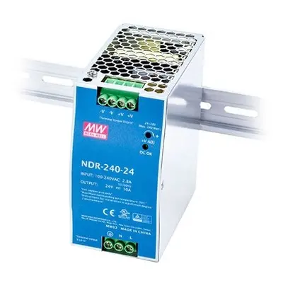 Spínaný napájecí zdroj MEAN WELL NDR-240-24 240W 24VDC