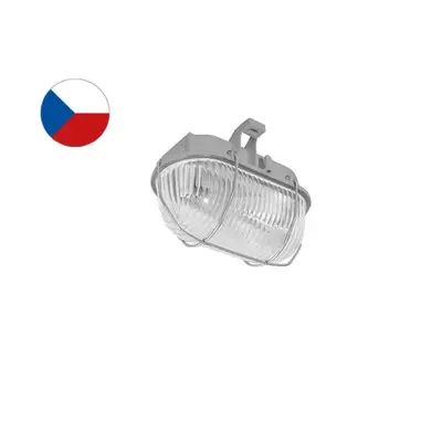 Svítidlo Panlux OVAL SOK-60/S 60W E27 šedá IP44