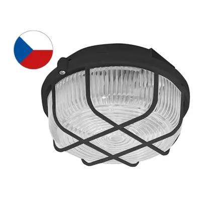 Svítidlo Panlux KRUH SKP-100/C 100W E27 černá IP44