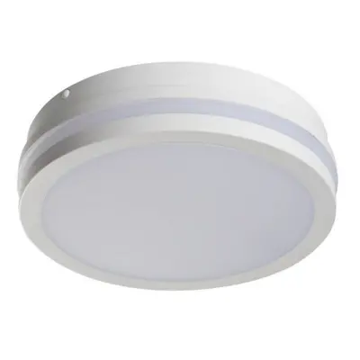 LED svítidlo s čidlem Kanlux BENO 18W NW-O-SE W IP54 neutrální bílá 32944