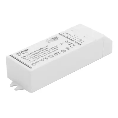 Transformátor elektronický Panlux TR60 20-60W 12VAC