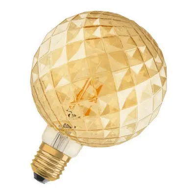 LED žárovka Vintage 1906 E27 OSRAM 4,5W (40W) teplá bílá (2500K) Retro Filament Gold Pinecone