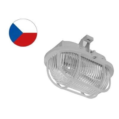 Svítidlo Panlux OVAL SOP-60/S 60W E27 šedá IP44