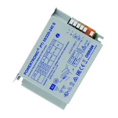 Elektronický předřadník OSRAM POWERTRONIC PTI 35/220-240 S