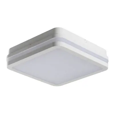 LED svítidlo s čidlem Kanlux BENO 18W NW-L-SE W IP54 neutrální bílá 32946